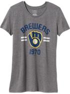Old Navy Womens Mlb Team Tees Size L - Milwaukee Brewers