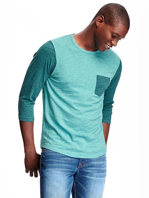 Old Navy Baseball Tee For Men - Teal