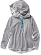 Old Navy Go Dry 1/4 Zip Hoodie - Carbon