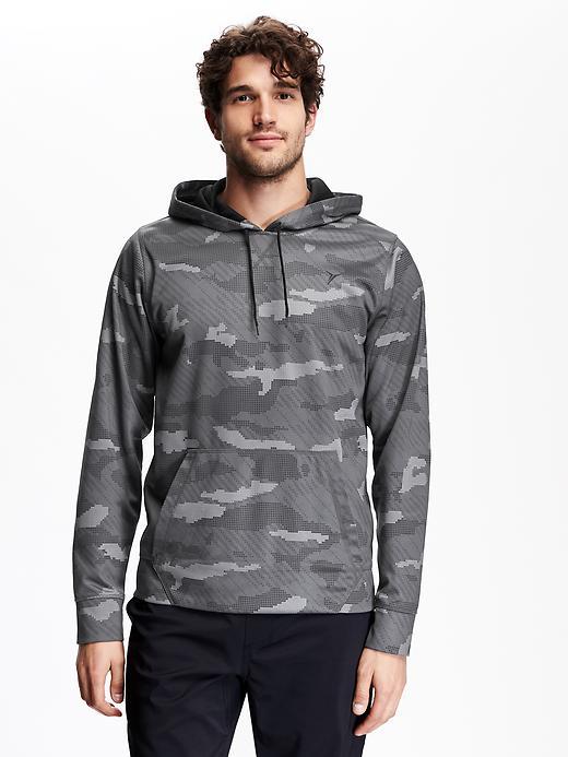 Old Navy Pullover Fleece Hoodie - Gray Heather