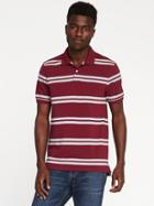 Old Navy Built In Flex Pro Polo For Men - Gosh Garnet