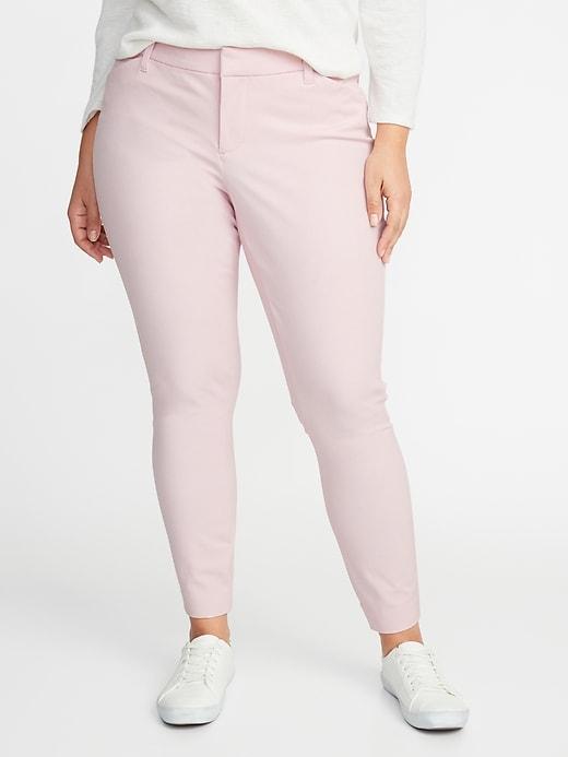 Mid-rise Secret-slim Pockets Plus-size Pixie Ankle Pants