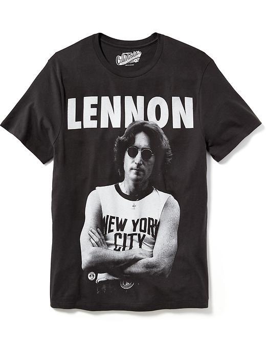 Old Navy John Lennon Graphic Tee Men - Blackjack