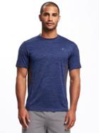Old Navy Go Fresh Anti Odor Tee For Men - Blue Camouflage