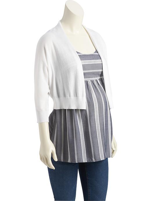 Old Navy Cropped Dolman Cardi - White