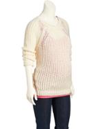 Old Navy Shaker Knit Pullover Sweater Size L - Polar Bear