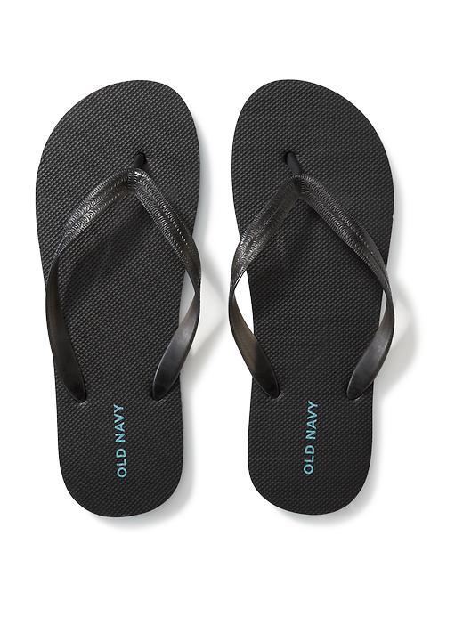 Old Navy Stripe Soled Flip Flop For Men - Black