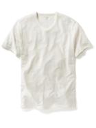 Old Navy Heathered V Neck Tee - Bright White