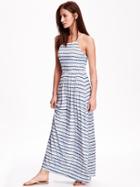 Old Navy Sleeveless Jersey Maxi Dress For Women - White