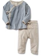 Old Navy 2 Piece Printed Tee And Pants Set - Blue Combo