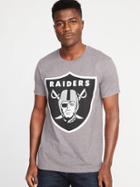 Old Navy Mens Nfl Team-logo Tee For Men Raiders Size S