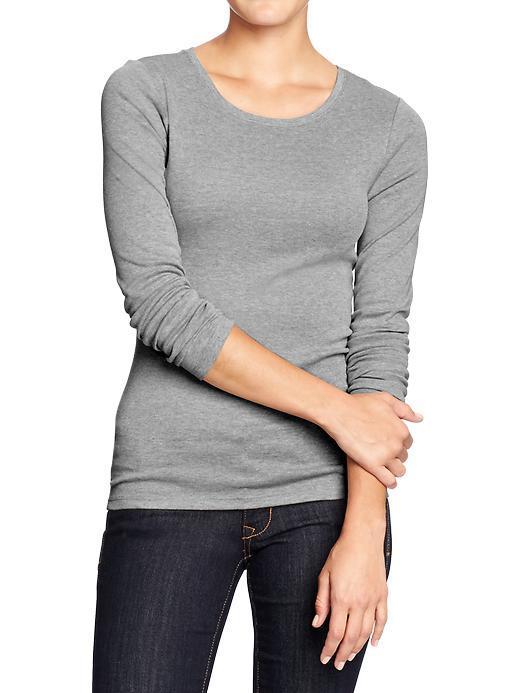 Old Navy Old Navy Womens Perfect Tees - Gray Stone