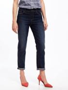 Old Navy Cropped Boyfriend Jeans For Women 24 - Night Time