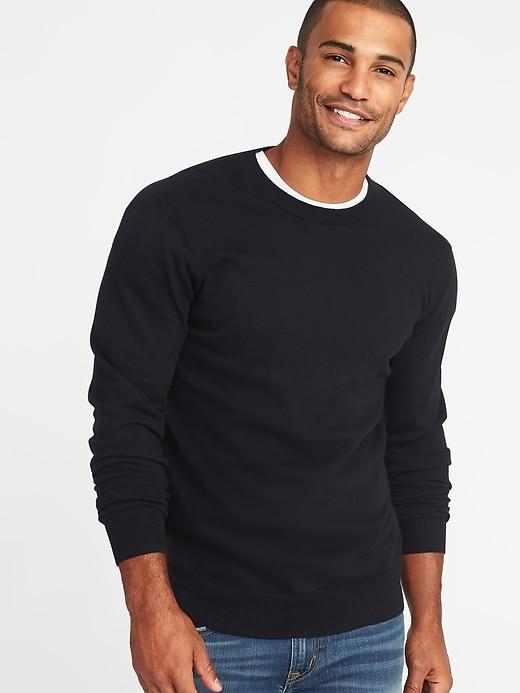 Old Navy Mens Crew-neck Sweater For Men Blackjack Size Xs