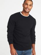 Old Navy Mens Crew-neck Sweater For Men Blackjack Size Xs
