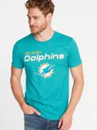 Old Navy Mens Nfl Team Graphic Tee For Men Dolphins Size Xxl