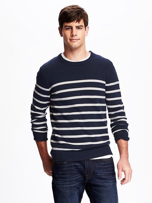Old Navy Rugby Stripe Sweater For Men - Big Navy