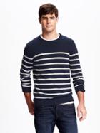Old Navy Rugby Stripe Sweater For Men - Big Navy