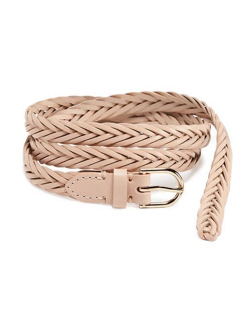 Old Navy Braided Skinny Belt For Women - Blushin Up