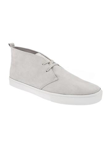 Old Navy Sueded Canvas Desert Boot Sneaker - Cloud Cover