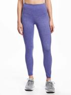 Old Navy Go Dry Cool High Rise Compression Tights For Women - Purple Rain