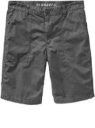 Old Navy Mens Canvas Utility Shorts 9 1/2&quot; Size 44w Big - Volcanic Ash