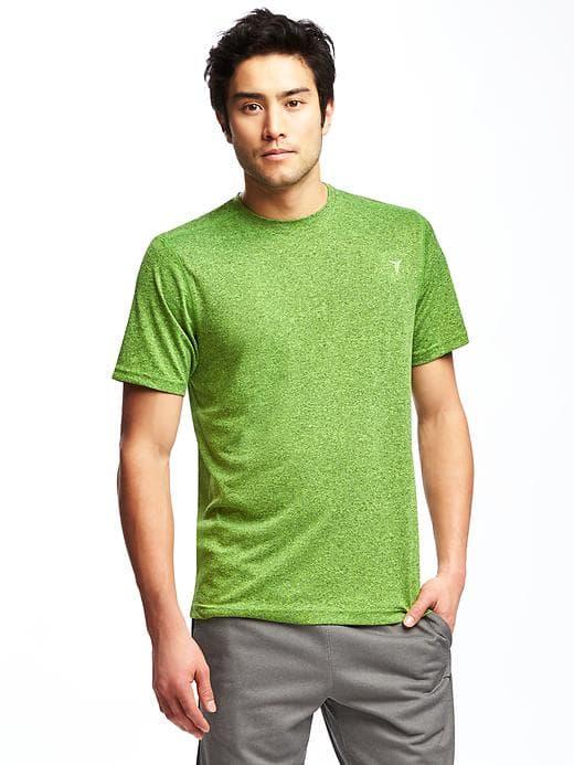 Old Navy Go Dry Cool Eco Train Tee For Men - Neon Spark