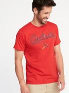 Old Navy Mens Mlb Team Graphic Tee For Men St Louis Cardinals Size M