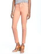 Old Navy Mid Rise Rockstar Skinny Jeans For Women - Grapefruit Mimosa