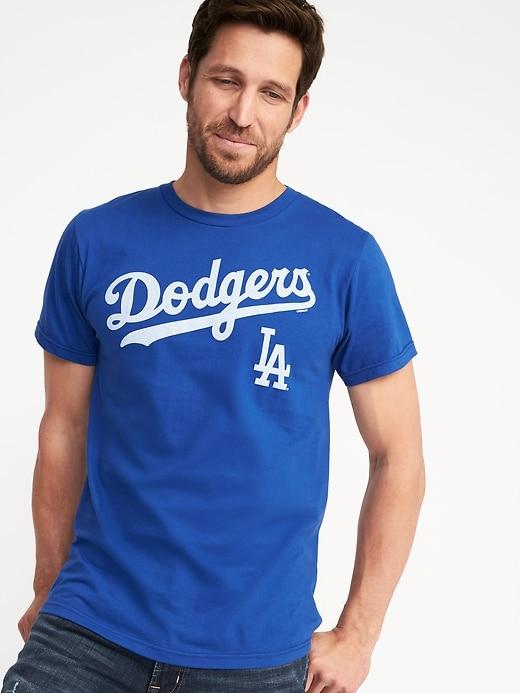 Old Navy Mens Mlb Team Graphic Tee For Men L.a. Dodgers Size Xl