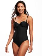 Old Navy Balconette Swimsuit For Women - Ebony