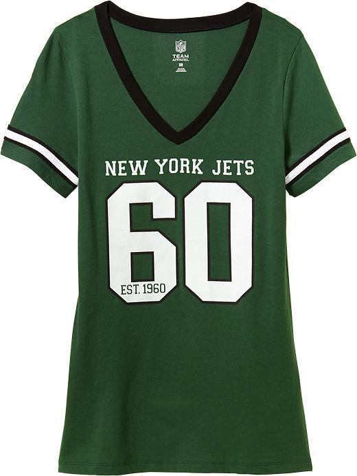 Old Navy Womens Nfl Team V Neck Tees - Jets