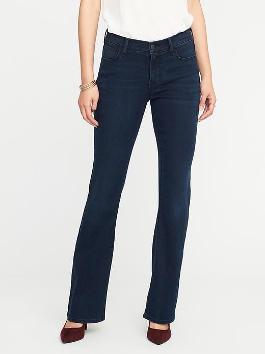 Old Navy Womens Mid-rise Micro-flare Jeans For Women Iverness Size 18