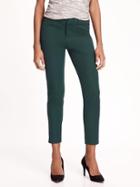 Old Navy Pixie Mid Rise Ankle Pants For Women - Winter Spruce