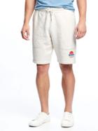 Old Navy Graphic Fleece Shorts For Men 9 - Oatmeal Heather