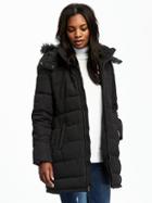 Old Navy Frost Free Hooded Jacket For Women - Black