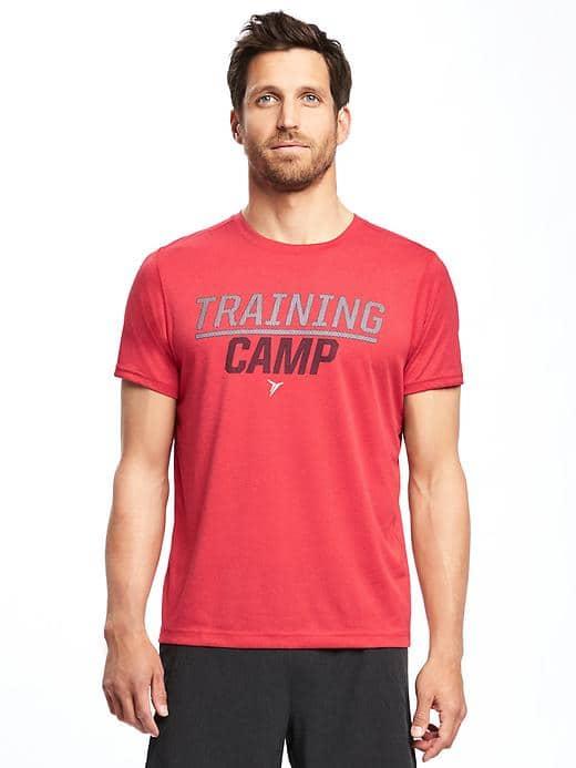 Old Navy Go Dry Graphic Tee For Men - Apple Of My Eye