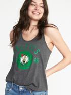 Old Navy Womens Nba Graphic Racerback Tank For Women Celtics Size Xl