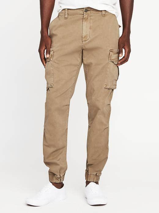 Old Navy Built In Flex Cargo Joggers For Men - Surplus Khaki