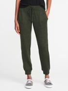 Old Navy Womens Mid-rise Sweater-knit Joggers For Women I Saw The Pine Size Xs