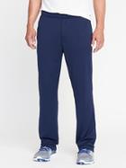 Old Navy Mens Go-dry Tech-fleece Pants For Men Navy Blue Size S