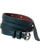 Old Navy Womens Skinny Faux Leather Belts Size L/xl - Kelp Forest