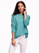 Old Navy Long Sleeve Square Fit Tee - Bolinas Bay