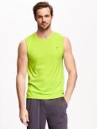 Old Navy Go Dry Training Tank For Men - Glow Worm
