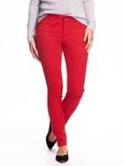 Old Navy Mid Rise Rockstar Skinny Jeans For Women - In The Red