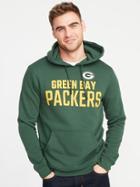 Old Navy Mens Nfl Team Football Graphic Pullover Hoodie For Men Green Bay Packers Size M