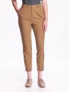 Old Navy Womens High Rise Twill Pants Size 0 Regular - Camel