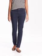 Old Navy Womens Skinny Khakis Size 0 Short - Classic Navy
