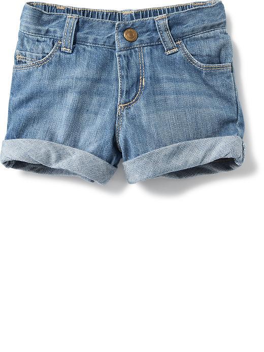Old Navy Rolled Cuff Denim Shorts - Medium Wash
