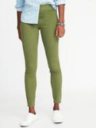 Old Navy Womens Olive Rockstar Jeggings For Women Olive Through This Size 4